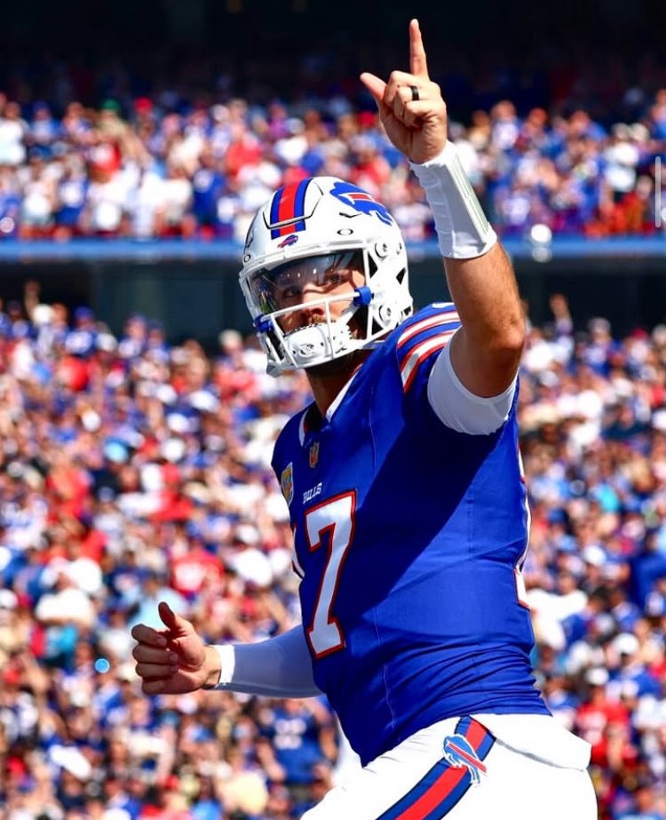 BillsOnReal's tweet image. Josh Allen’s dream is to visit all 32 stadiums

2 left. Falcons and 49ers. He checks one off Monday 

They don’t play a San Fran this SZN but guess where the Super Bowl is being held.

👀🔥