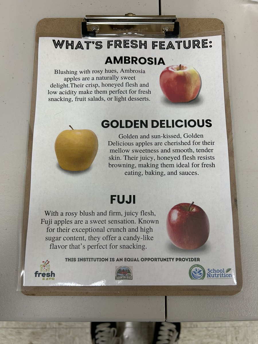 We loved participating in the “Crunch Heard 'Round the Commonwealth” with FREE local apples from Thornton River Orchard for every student &amp; staff! Thank you to <a href="/FIT4FCPS1/">FRESH</a> for organizing this yummy event! <a href="/FCPS1News/">Fauquier Schools VA - NEWS</a>