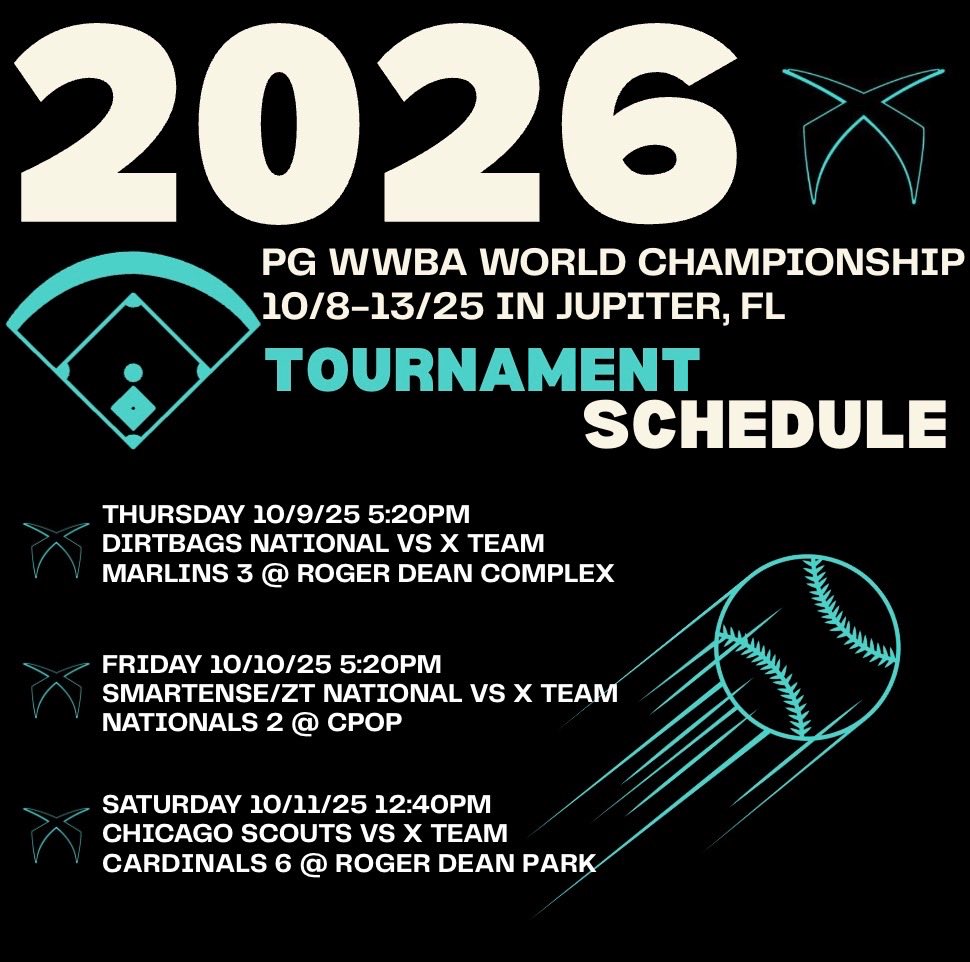 X Team Baseball tweet media