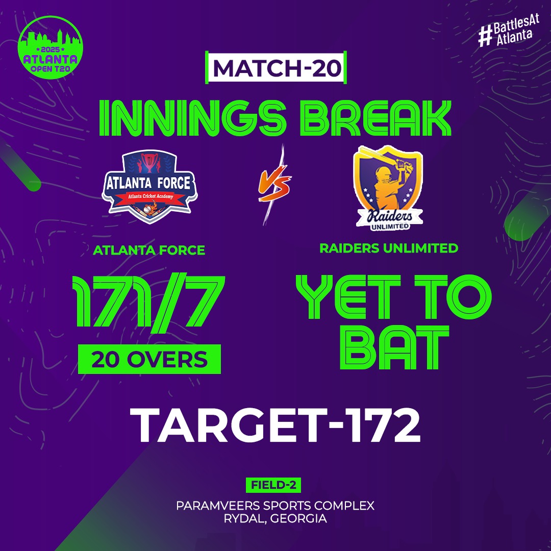 Atlanta Open T20 tweet media