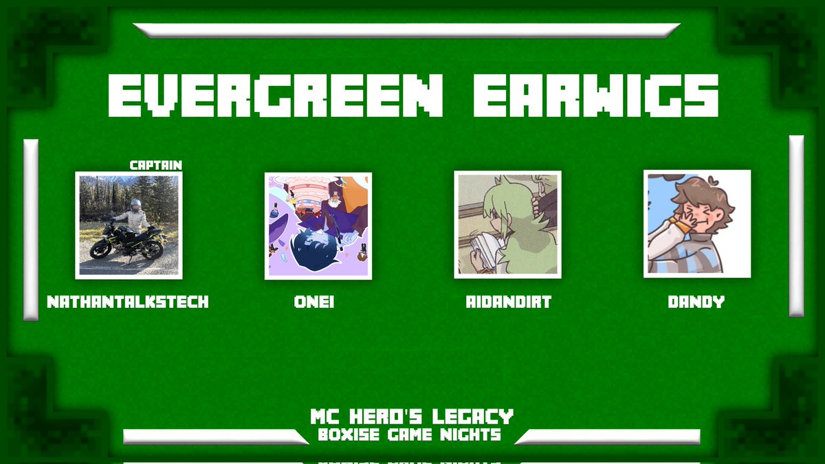 Announcing the 2nd team for Boxise MCHL
NathanTalksTech <a href="/thelostoneiroi/">TheLostOneiroi</a> AidanEatsDirt <a href="/xdandyy_/">xdandyy</a>