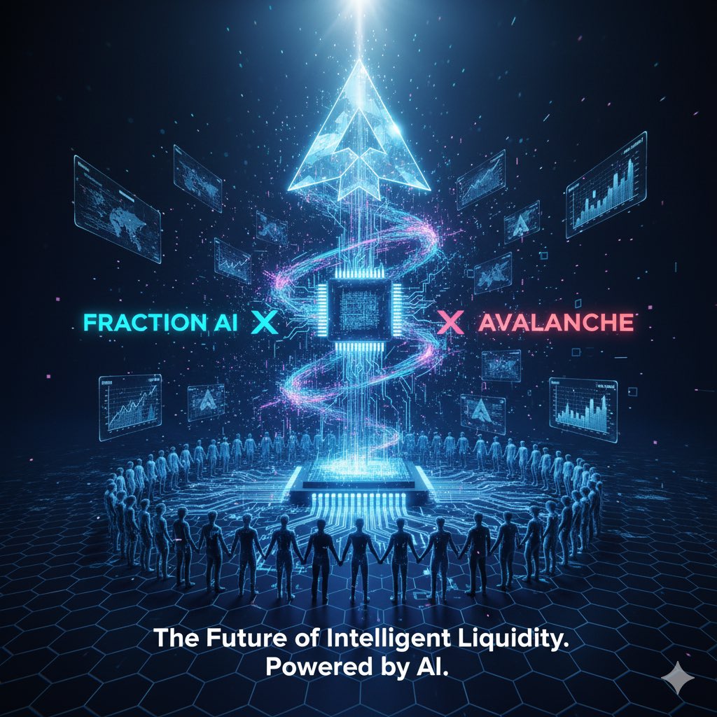 Ameewahhh's tweet image. Big news @FractionAI_xyz is partnering with @avax! 🚀

Fraction AI is bringing Universal Liquidity Management (ULM) Agents to Avalanche, making DeFi smarter and fully automated.

No more chasing trades or rebalancing AI handles it all.
The future of intelligent liquidity is here