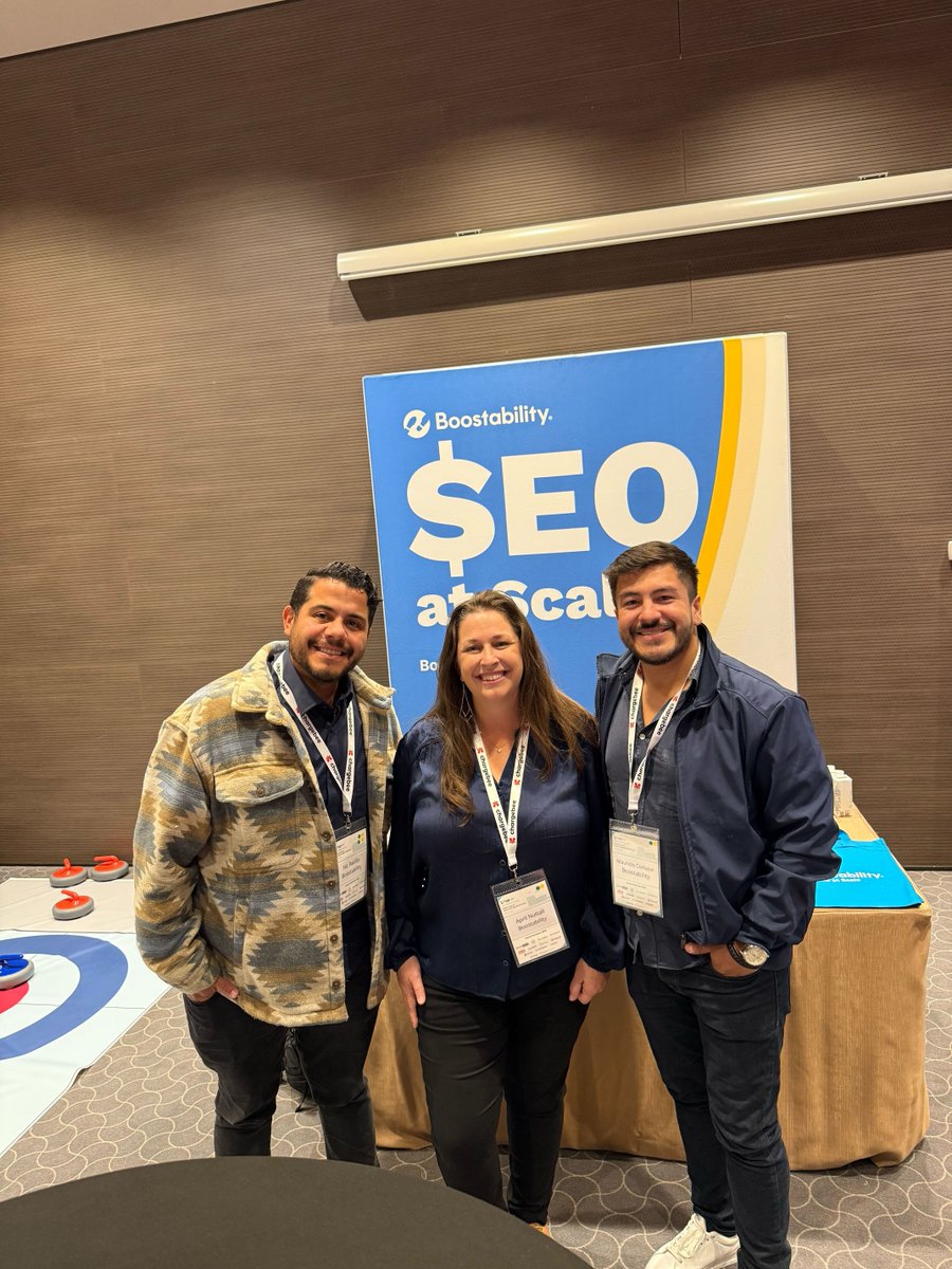 Boostability's tweet image. Proud to sponsor the #SIINDA2025 Conference in Rome 🇮🇹
Incredible insights, inspiring people, and SEO at scale!
#Boostability #DigitalMarketing