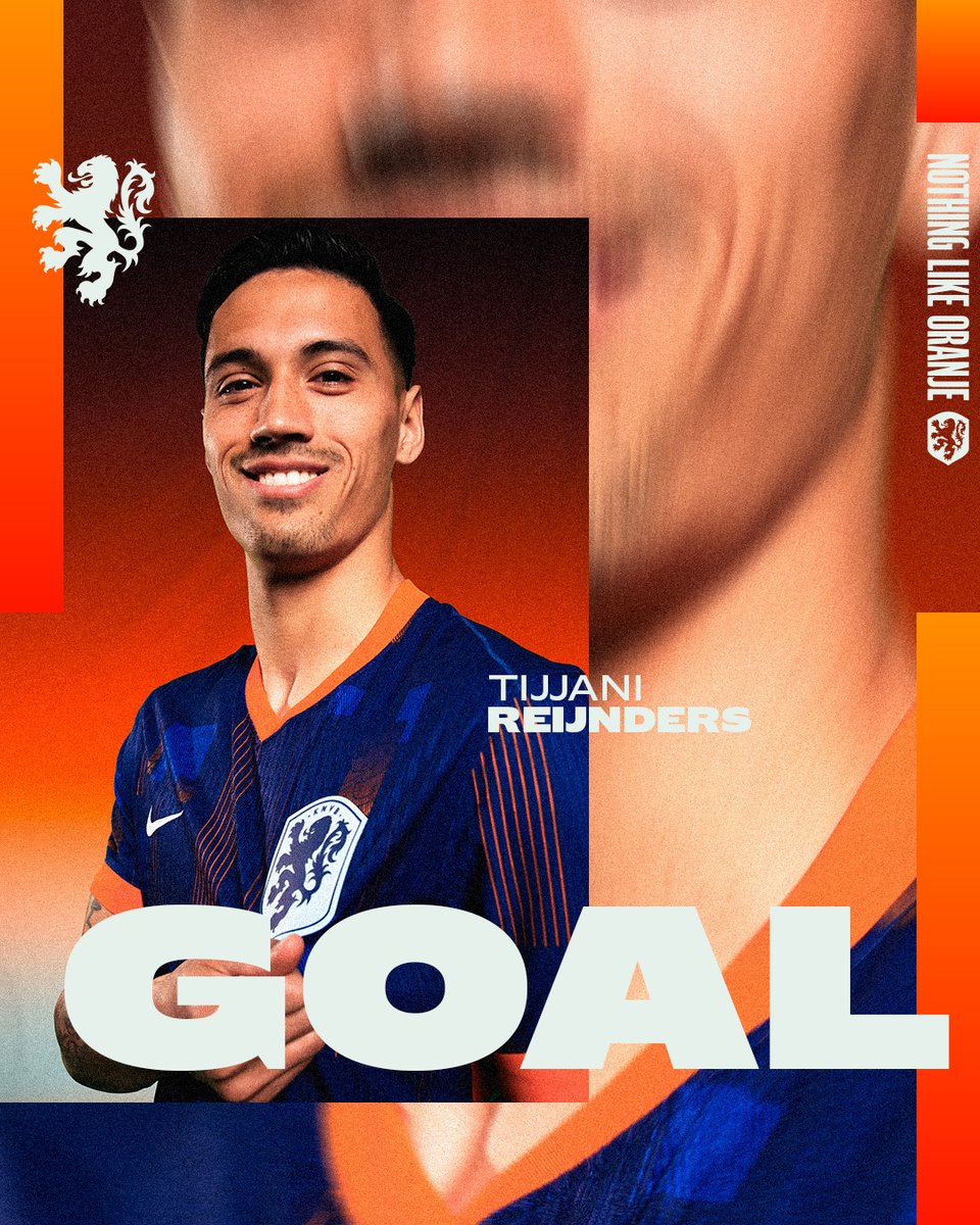 OnsOranje's tweet image. REIJNDERS MAKES IT THREE!

#NothingLikeOranje #MLTNED