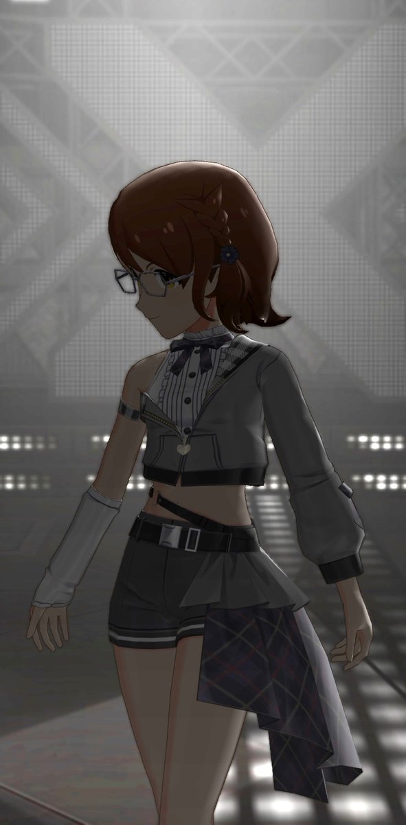 Light_Law0628's tweet image. プロデューサーさんっ！
こんなにかっこいいクールちゃがお迎え出来るガチャは今日の14時59分までですよーっ！

#ミリシタスクショお昼の1枚 
#メガネSHS未来が可愛い
#春日未来