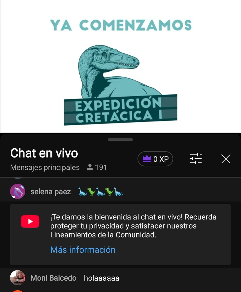 Vienen al vivo?? ⛏️🦖
Ya estamos listos... A trabajar! 
youtube.com/live/1TPaukZEF…