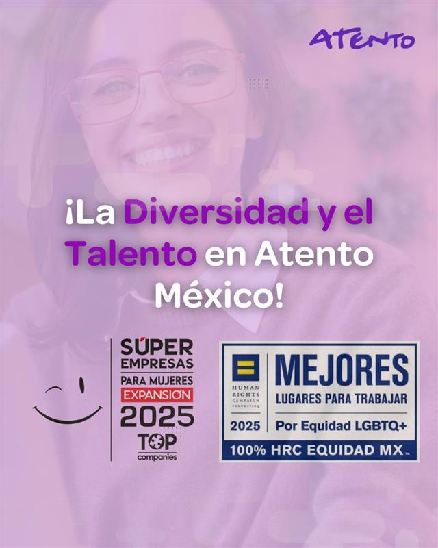 Dos reconocimientos que refuerzan nuestro compromiso con la inclusión 👏
🌸 Top Mujeres 2025 – <a href="/TheTOPCompanies/">TOP Companies</a>  &amp; <a href="/ExpansionMx/">Expansión</a> 
🌈 Mejores Lugares para Trabajar LGBTQ+ 2025 – <a href="/pcsHumanRights/">HumanRightsCampaign</a>  &amp; <a href="/ADILdiversidad/">ADIL Diversidad e Inclusión Laboral</a>