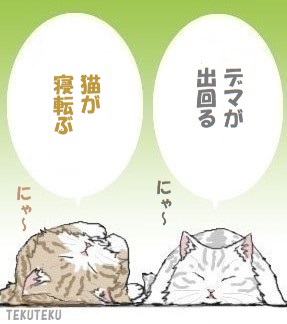 #ダジャレ 🐈🐈‍⬛🐾🎶 