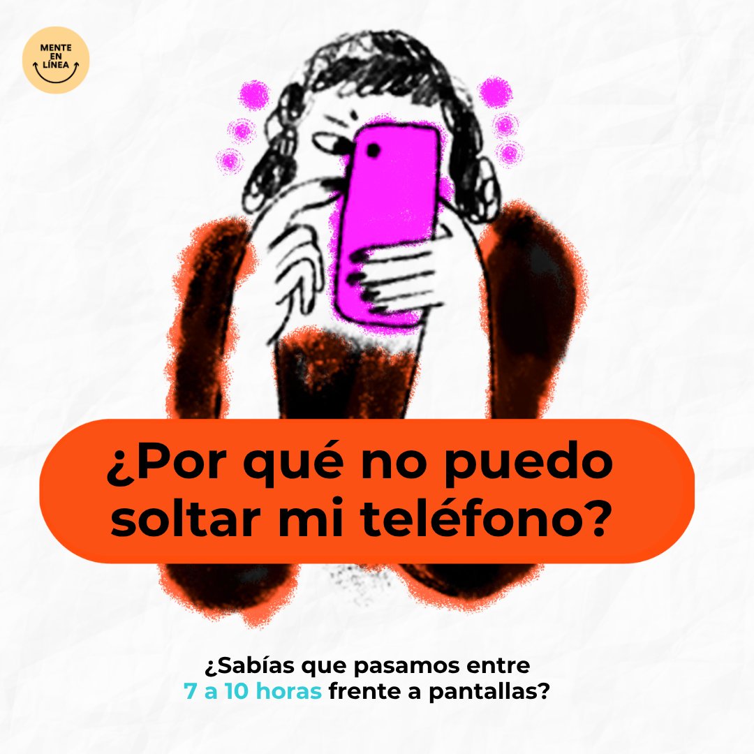 TEDICpy's tweet image. 💻 Tu salud mental en línea, importa 💜
Pasar muchas horas frente a la pantalla, el scroll infinito y las tecnologías persuasivas afectan en cómo nos sentimos y cómo nos relacionamos⏳📱.
Aprender a poner límites, a usar la tecnología de manera consciente y protegerte en los…