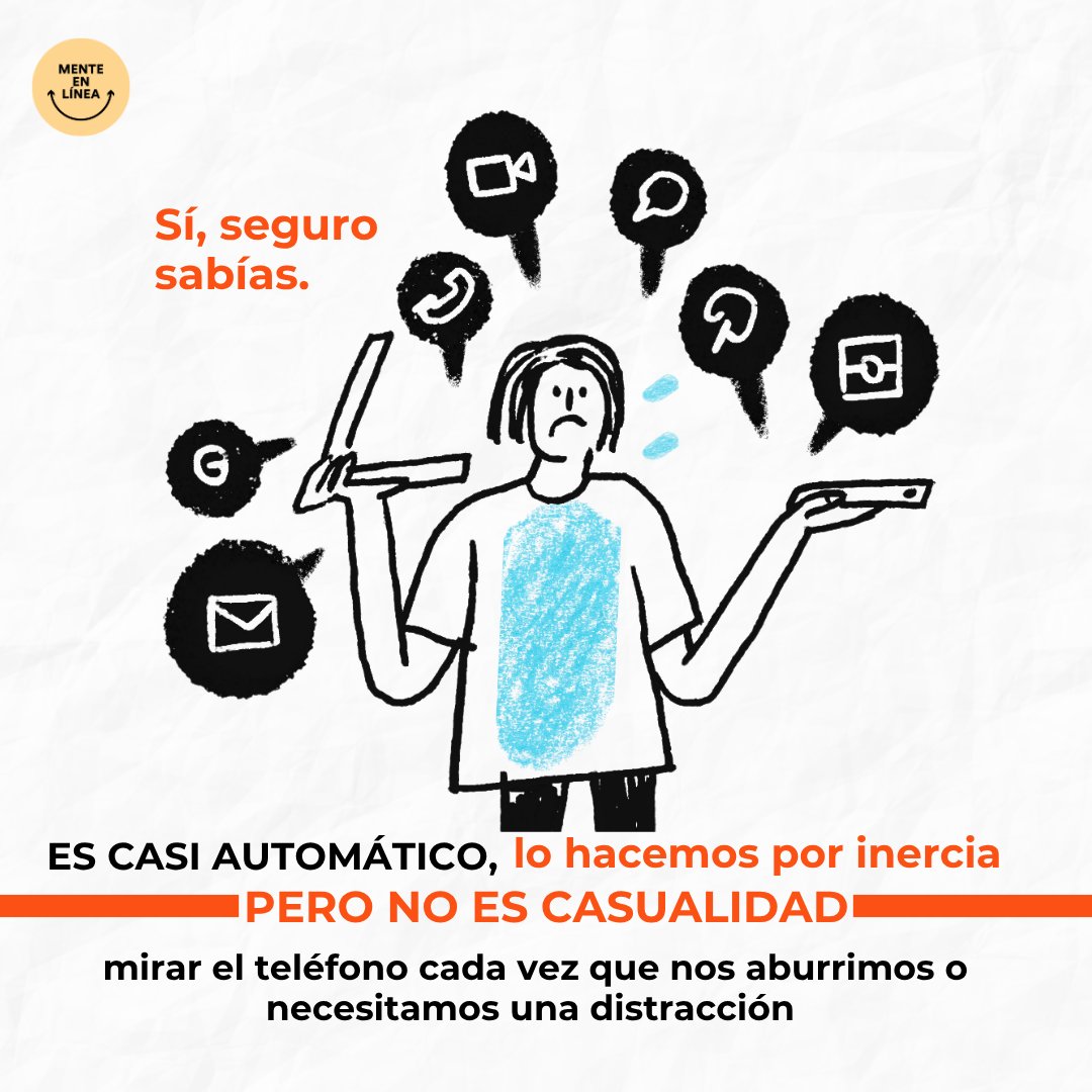 TEDICpy's tweet image. 💻 Tu salud mental en línea, importa 💜
Pasar muchas horas frente a la pantalla, el scroll infinito y las tecnologías persuasivas afectan en cómo nos sentimos y cómo nos relacionamos⏳📱.
Aprender a poner límites, a usar la tecnología de manera consciente y protegerte en los…
