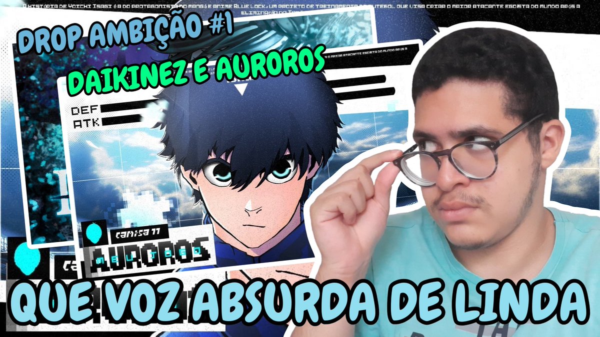 AikawaOficial's tweet image. REACT | DROO AMBIÇÃO #1 | Daikinez - Itoshi Rin & Yoichi Isagi (Blue Lock) | Auroros
@Daikinez
#aikawareact #react #rapgeek #músicageek #anime #mangá #drop #dropambição #dropambição1 #daikinez #auroros #itoshirin #yoichiisagi #bluelock