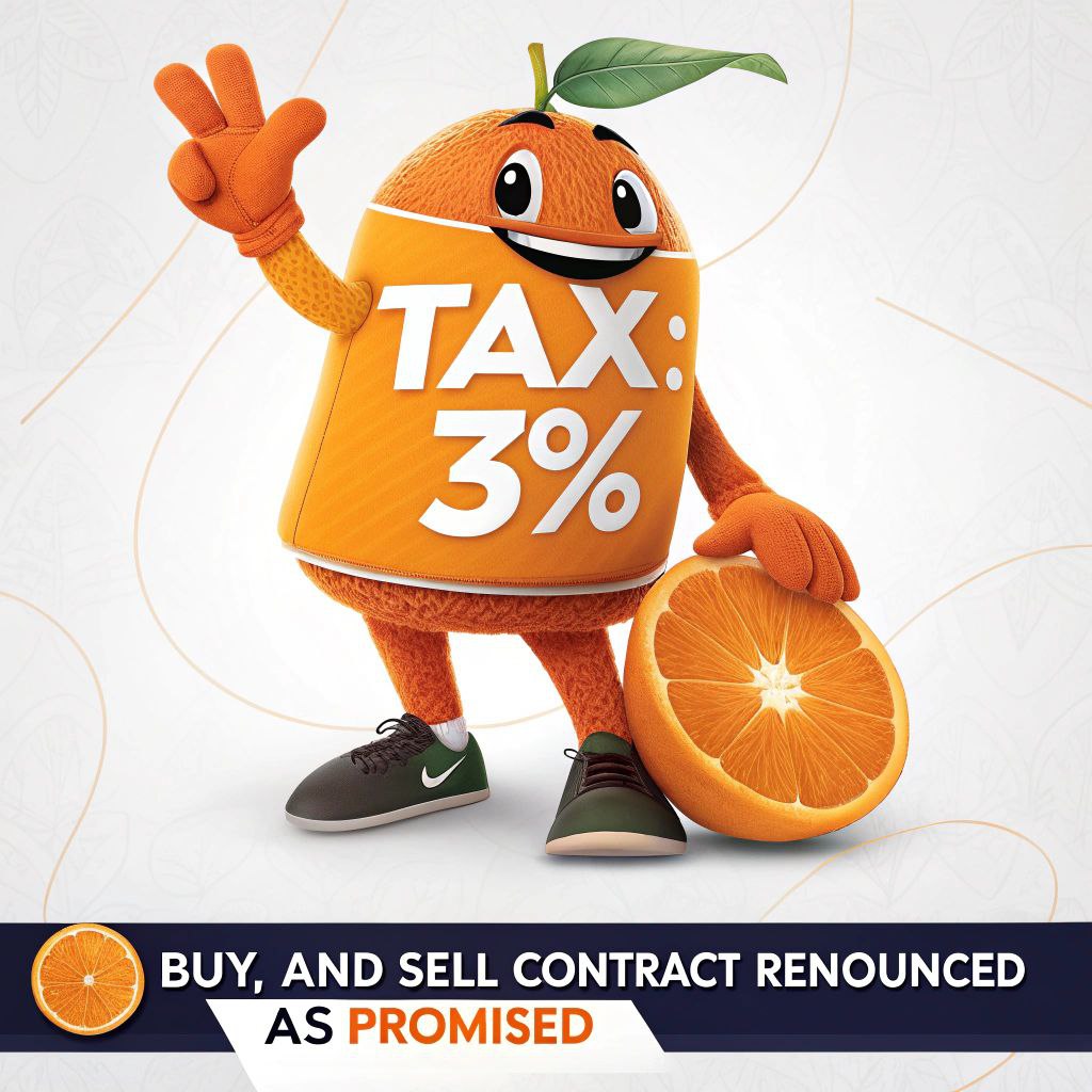 CryptoliteETH's tweet image. 🚀 Orange BnB (ORBNB) Update 🚀

🍊 DexTools details fully updated! 📊✨
✅ Chart looking juicy 🧃
✅ Contract Renounced 🔒
✅ Liquidity Locked 💧
🔥 5.6% Burn on the way

💰 CA: 0x62388fF8F1D9D3F3d5f94411573b9DF7f2D8dd30

This is just the beginning