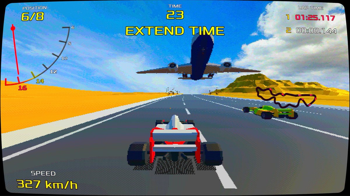 polloarcadebit's tweet image. Thanks to DevLandMarketing for campaigns like. Today I added some new elements to the circuits.

VIRTUOSO GP RACE-ON (Steam demo)

#solodevsurvivor #indiegame #arcaderacer