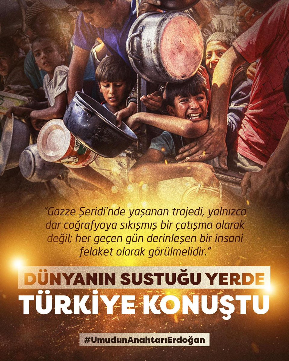 Dünyanın sustuğu yerde Türkiye konuştu!

#UmudunAnahtarıErdoğan