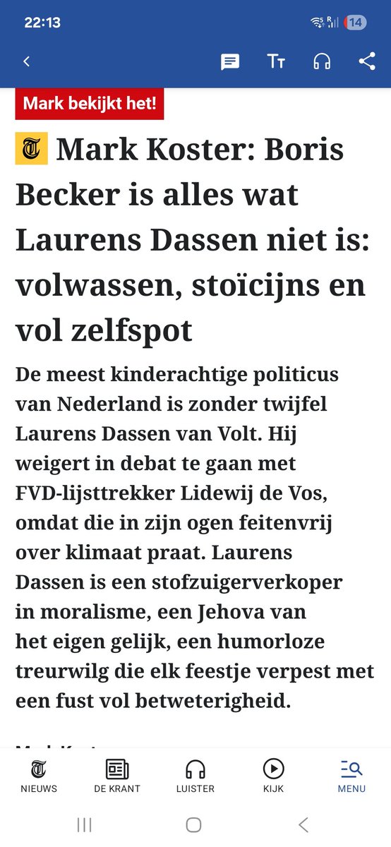 Mark nailed it. 🤣