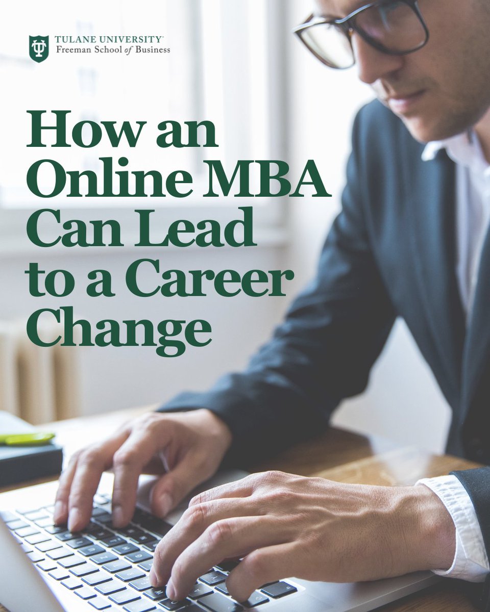 Are you ready for a career change? Our new article explores how earning an online MBA not only boosts your earning potential but also equips you with the critical skills needed to pivot into new roles and industries.

Read the full article here: bit.ly/46QtxDA