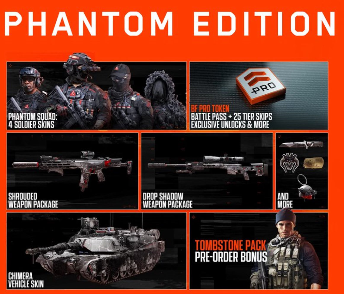 Battlefield 6 Informer (@bf6informer) on Twitter photo Who’s still in need of a Battlefield 6 Phantom Edition? 👀
Reply with the platform you play on & be following us, <a href="/BF6Informer/">Battlefield 6 Informer</a>! Who’s still in need of a Battlefield 6 Phantom Edition? 👀
Reply with the platform you play on & be following us, <a href="/BF6Informer/">Battlefield 6 Informer</a>!