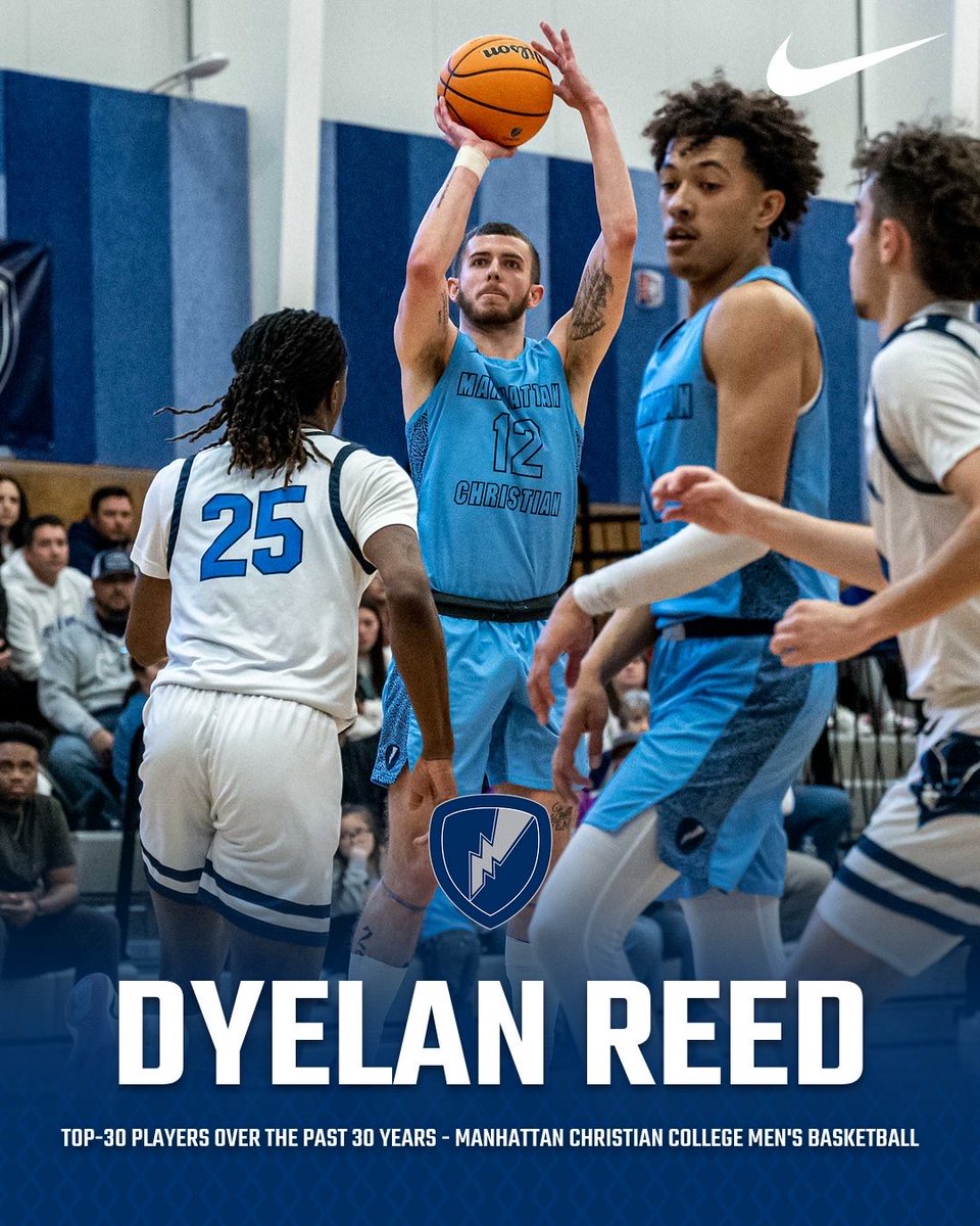 Top-30 Players Over the Past 30 Years ⛈️🏀

#️⃣2️⃣2️⃣ - Dyelan Reed (2021-24)

⚡️2x All-MCCC
⚡️2023-24 All-Region
⚡️All-Time Leader in Free Throw % (82.9%)
⚡️15th All-Time in 3PT Field Goal % (37.0%)

#RollThunder