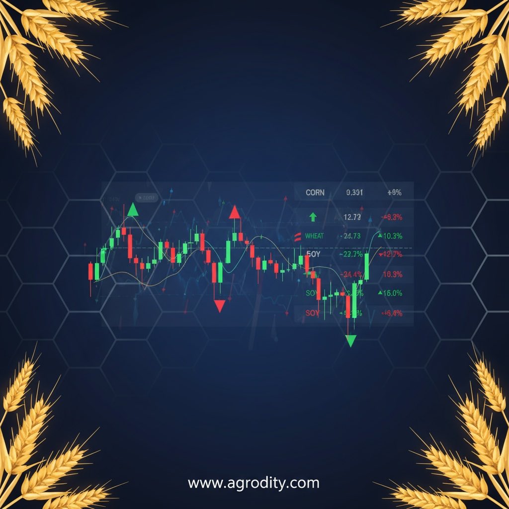 📊 MARKET CLOSE | Oct 9

🌽 CORN Dec -3¾¢ → $4.18¼
Strong dollar pressures market:

🌱 SOYBEANS Nov -7¼¢ → $10.22¼
Complex under pressure from USD strength;

🌾 WHEAT Mixed action:
SRW -¾¢ | HRW -3½¢ (contract low) | Spring +1½¢;

🧵 COTTON -44pts → 64.47¢ (contract low);

🐄