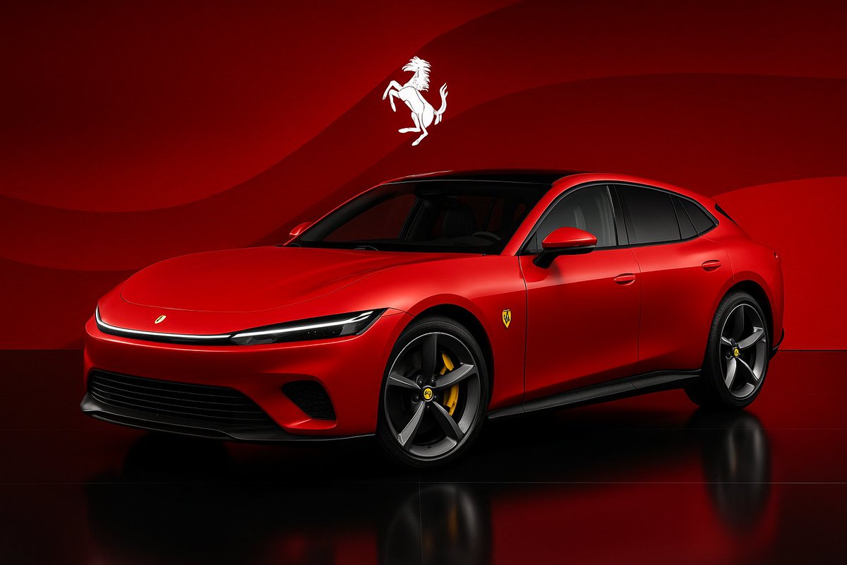 Topspeedgr's tweet photo. Η ηλεκτρική εποχή Maranello: 4 μοτέρ, 1.000 ίπποι, torque vectoring &amp; αρχιτεκτονική 800V αποδόσεις και πλήρης ανάλυση του πρώτου EV της Ferrari. ⚡🐎🔋🏎️🇮🇹📸 #Ferrari #FerrariEV #ElectricFerrari #Maranello #EVPerformance #TorqueVectoring #800V #GranTurismo #TopSpeedGR
@Ferrari https://t.co/FBI1HufBpg