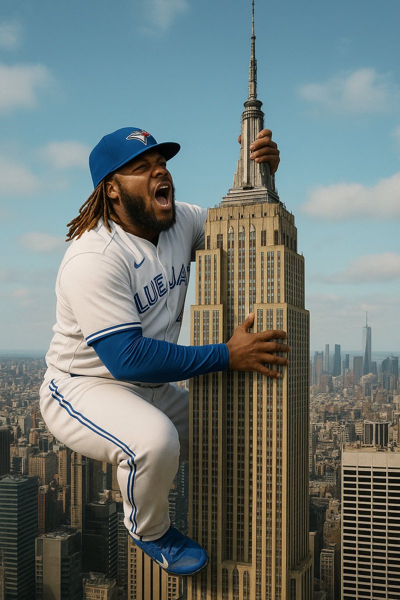 Not since another powerful beast scaled the Empire State Building has New York seen the utter dominance displayed by Vladimir Guerrero Jr. against the #Yankees. #GoJaysGo #WANTITALL #BlueJays