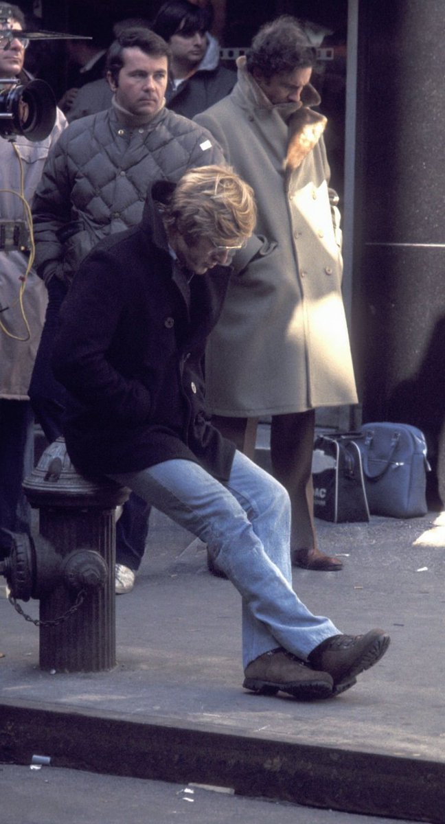 Robert Redford, 1975, sighted on location filming "Three Days of the Condor." Do you know he once said he loved Ron?