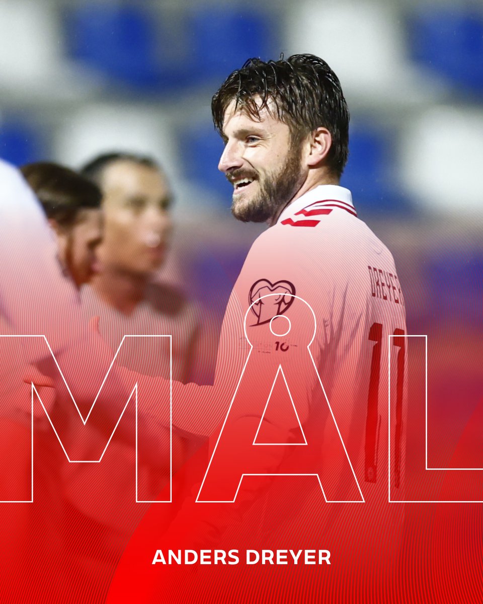 dbulandshold's tweet image. DREYER TIL 5-0! 💥
Anders Dreyer hamrer bolden i kassen efter blot to minutter på banen 👏
Sådan, Dreyer!
#ForDanmark