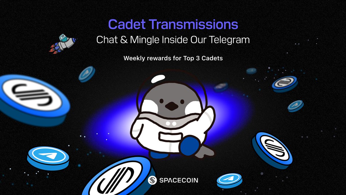 _spacecoin's tweet image. Are you part of our Telegram community?

Each week, you can earn rewards by engaging in our community in meaningful ways: ask thoughtful questions about our mission and technology, create memes that strengthen our shared culture, and build authentic connections with fellow…