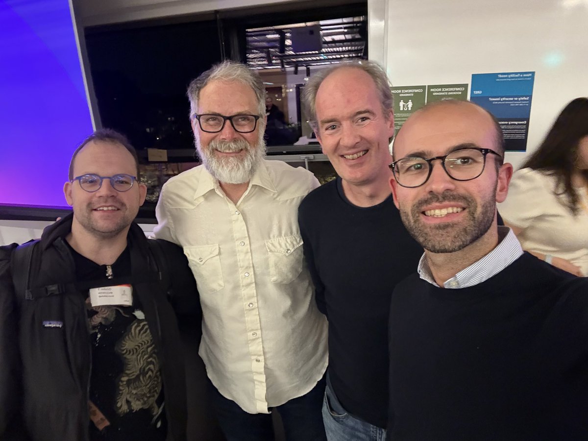 Had a blast at <a href="/awscloud/">Amazon Web Services</a> Amsterdam with <a href="/AmsterdamJug/">AmsterdamJUG</a> 

<a href="/starbuxman/">Josh Long</a> <a href="/JamesWard/">James Ward</a> <a href="/GeertjanW/">Geertjan Wielenga</a> 

and not pictured here <a href="/speakjava/">Simon Ritter</a>
also <a href="/christzolov/">Christian Tzolov🇧🇬🇪🇺🇺🇦 🦋@tzolov.bsky.social</a> <a href="/markpollack/">Mark Pollack</a>