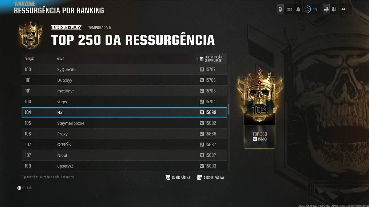 infelizmente só peguei na epoca em que o jogo é morto e tem essas recompensas toscas de IA