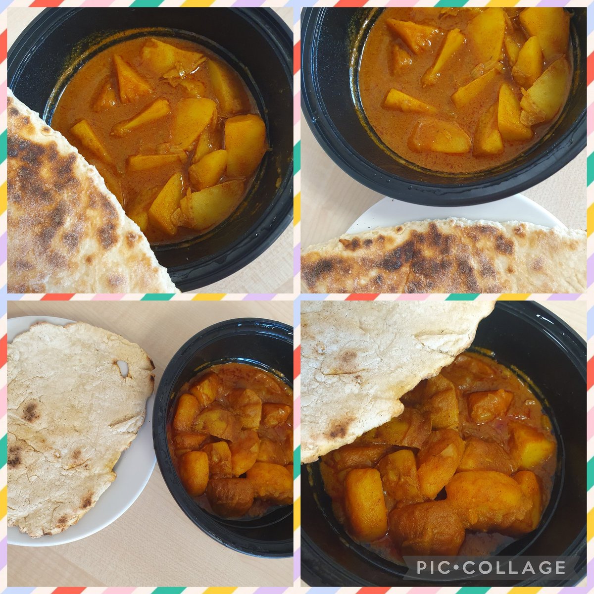 S2 this week working in pairs making Tikka Aloo &amp; Naan bread😋😍👍👏 so thats what tou could smell in the HE corridor this week!! 🤣 @greenwood_acad #growingyou