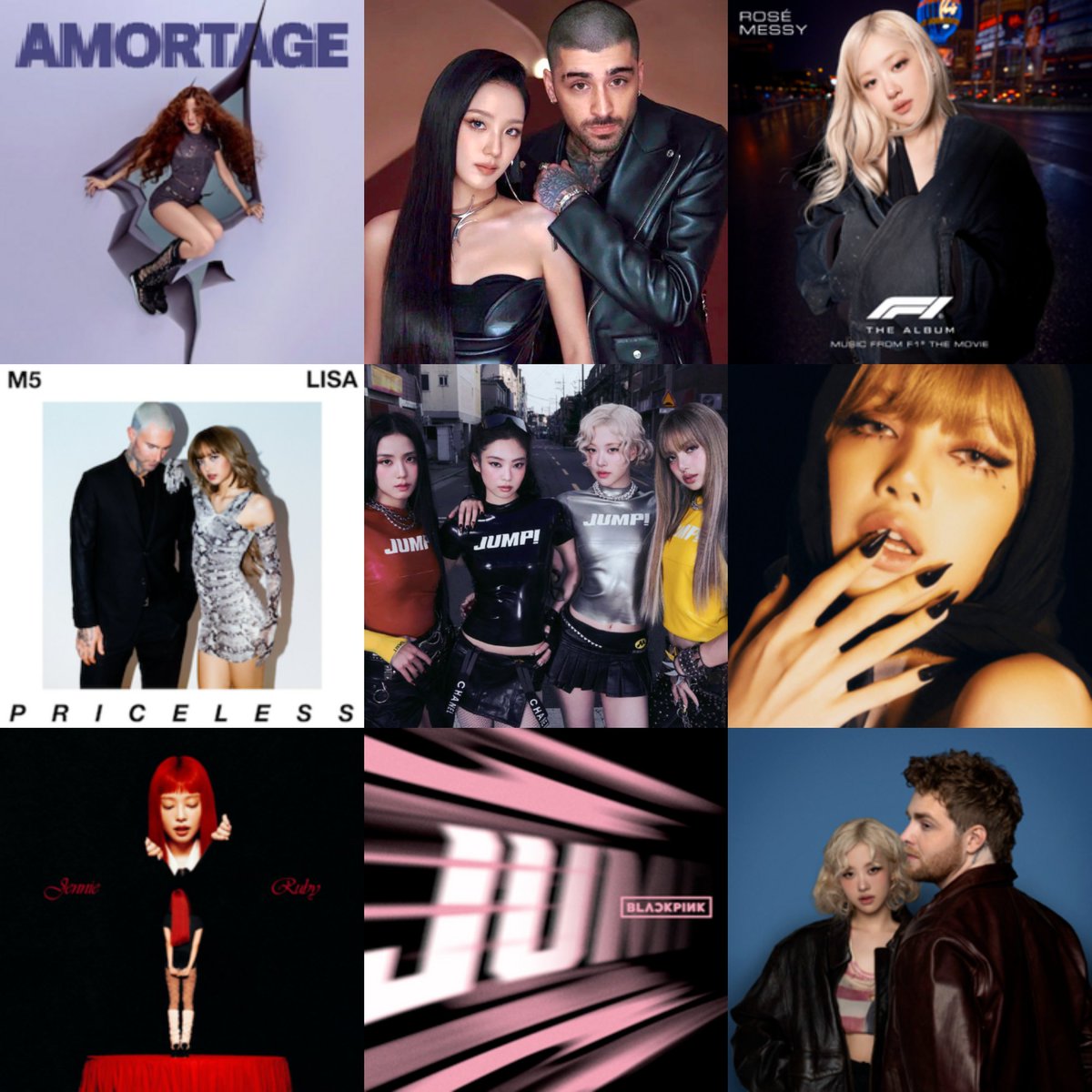 BLACKPINK in 2025 so far, post your most favorite releases.