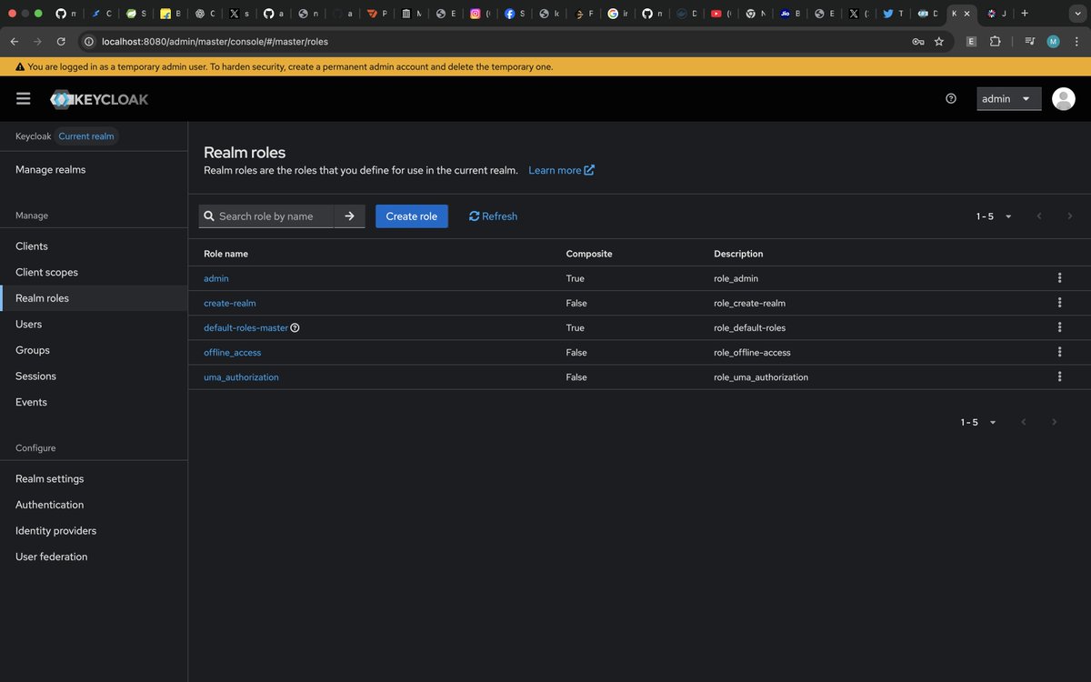 MohitPr7987101's tweet image. Implemented Keycloak in my salon booking microservices!

Centralized authentication ✅
Decentralized services ✅
Single Sign-On ✅
JWT tokens ✅
One user store for 8 services ✅

Best architectural decision yet! 
Github-github.com/mohitprajapati…

#Microservices #Keycloak
