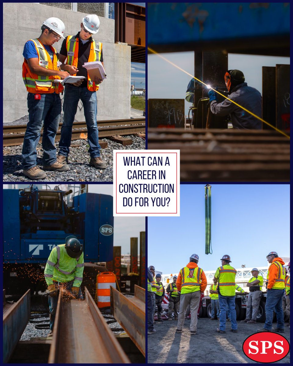 A career in construction can offer you countless hours of paid training, opportunities to work on critical infrastructure, and pathways for career growth and development. 
SPS New England, Inc is an Equal Opportunity Employer. Females and Minorities are encouraged to apply.