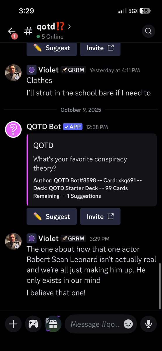 My favorite conspiracy theory..totally real not made up..