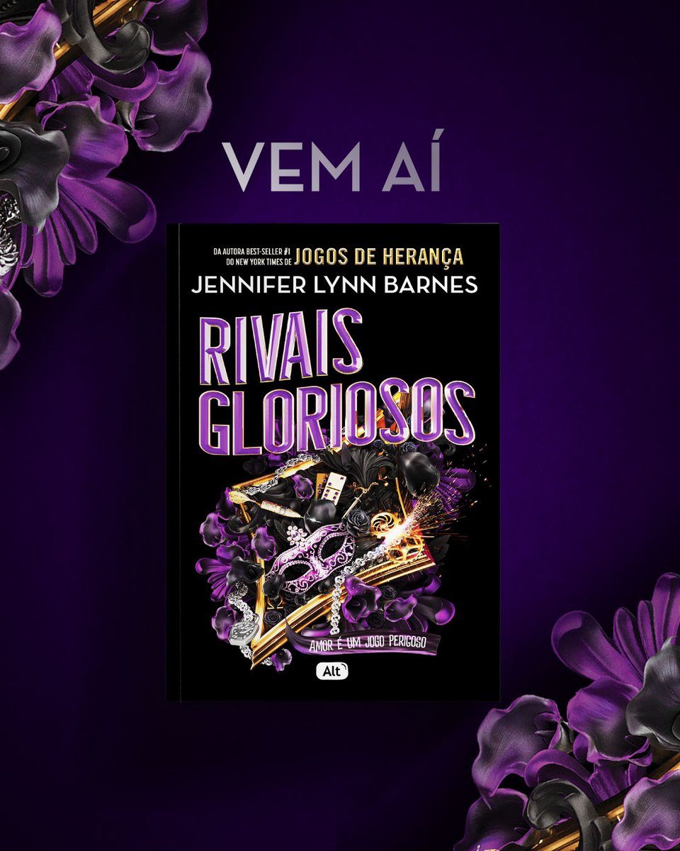 Alt ✨📖 (@editoraalt) on Twitter photo TEMOS FÃS DE JOGOS DE HERANÇA POR
AQUI? 👀
A espera está prestes a acabar... RIVAIS
GLORIOSOS* chega em breve! ✨
*"Rivais gloriosos" é a sequência direta de "O Grande
Jogo" e o sétimo livro na ordem de leitura da série
Jogos de Herança. TEMOS FÃS DE JOGOS DE HERANÇA POR
AQUI? 👀
A espera está prestes a acabar... RIVAIS
GLORIOSOS* chega em breve! ✨
*"Rivais gloriosos" é a sequência direta de "O Grande
Jogo" e o sétimo livro na ordem de leitura da série
Jogos de Herança.
