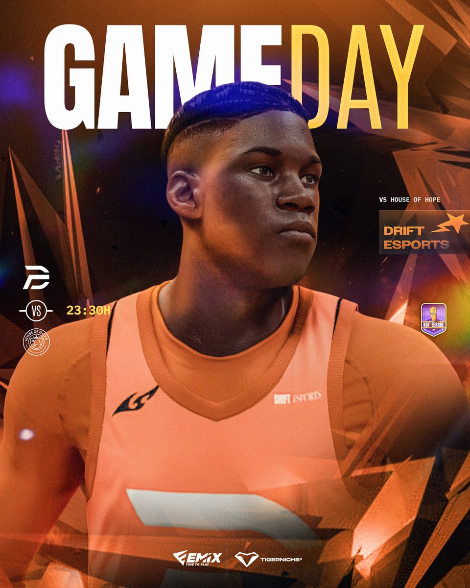 🏀 GAMEDAY 🏀

Después del resultado agridulce del otro día, hoy vamos a por todas💪🏽

🏆 <a href="/HOFWorld2K/">HOF World</a> 
🆚 <a href="/HouseOfHOPE2k/">House Of H.O.P.E</a> 
🕦 23:30h 🇪🇸

⛹🏽 <a href="/barilllas/">バリルジャス | barilllas ×͜×</a> 
⛹🏽 <a href="/AitorBigBoy/">AITOR. 🦁</a> 
⛹🏽 <a href="/qDani_/">qDanii_💎</a> 
⛹🏽 <a href="/Francisg_5/">Francis</a> 
⛹🏽 <a href="/JBernaa1/">Javi Bernaa 🦈</a> 

📺Retransmisión: twitch.com/qDanii_

#NBA2K26 #DriFtEsports