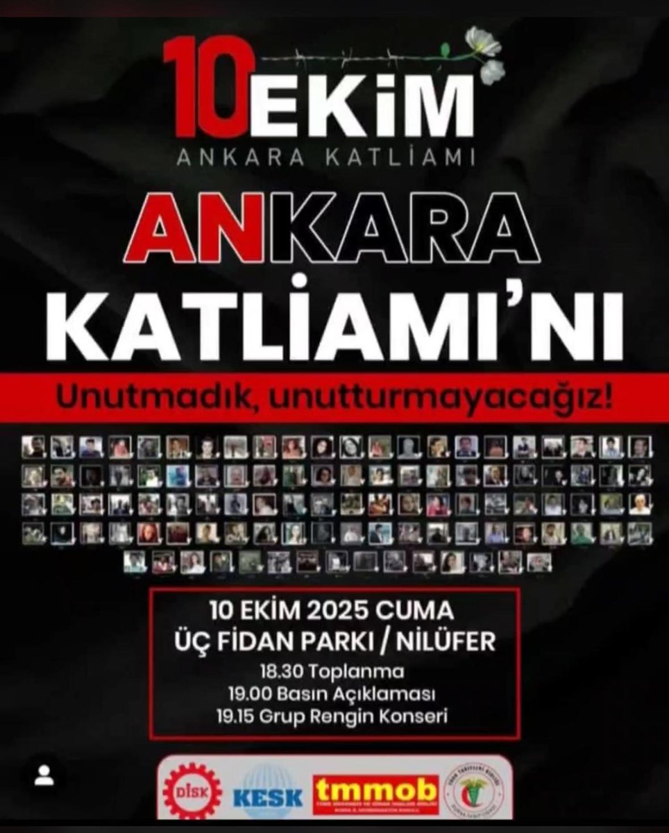 10EkimDER's tweet photo. #10Ekim10Yıl #Bursa https://t.co/lptMTB9Kum