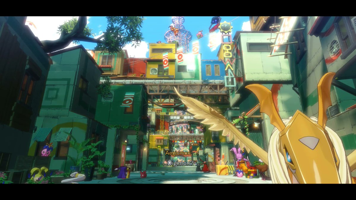 b11mech's tweet image. Finally reached Digiworld, 
the environment is gorgeous and lively (unlike the other franchise...)
I can actually feel a large population of Digimons are living here
#DigimonTimeStranger #デジモン