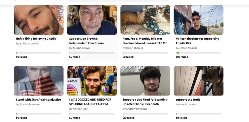 TheIdeocreacy's tweet photo. @gofundme  why are people being allowed to use your platform to raise money after this? https://t.co/qSFy26lSEm