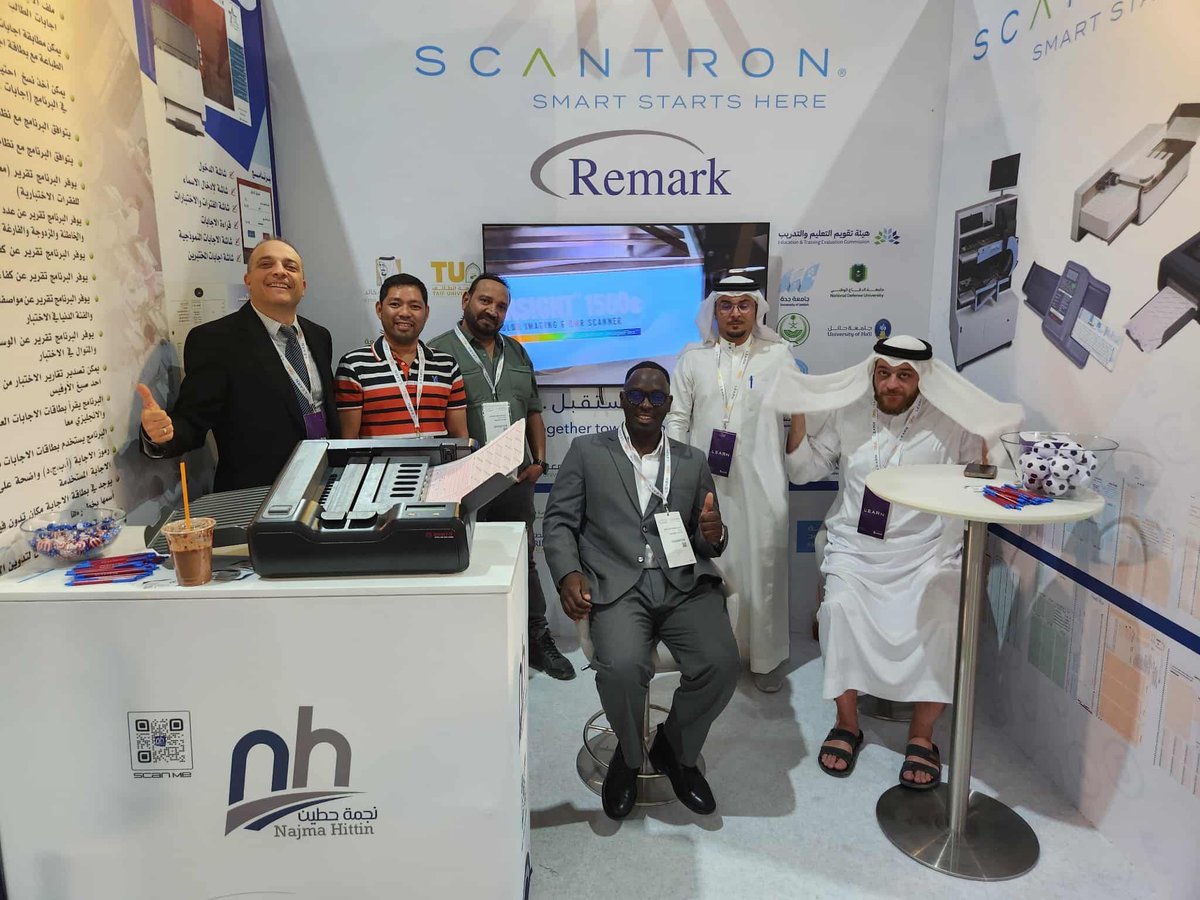 What an amazing time at #Learn2025! 

Scantron’s Leo Goranov was proud to exhibit with our trusted partner NAJMAT HITTIN and connect with friends from Saudi Arabia, Syria, India &amp; the Philippines.

#Scantron #NajmatHittin #GlobalPartnerships #SaudiArabia