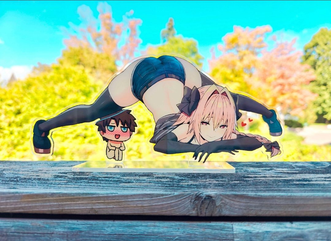 DakiXArt's tweet photo. Enjoy Astolfo in this Jack-O Pose view🥵

Acrylic Standee By @skyfreedom_212 ❤️

in stock now in Dakixart❤️❤️❤️

#astolfo #fate #fateapocrypha https://t.co/69itiWejXu