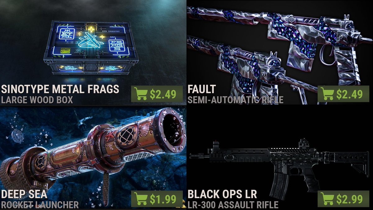 RustItemStore's tweet image. 🚨 NEW ITEM STORE 🚨
rust.scmm.app/store

#rust #playrust #rustskins #rustworkshop