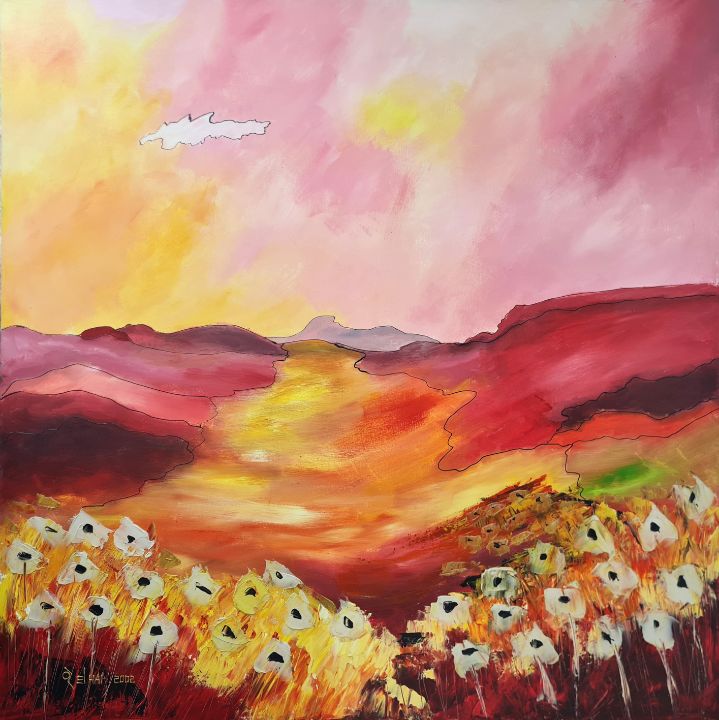 Art of the Day! "Sunset Serenade". Buy at: ArtPal.com/heartoftheart?…