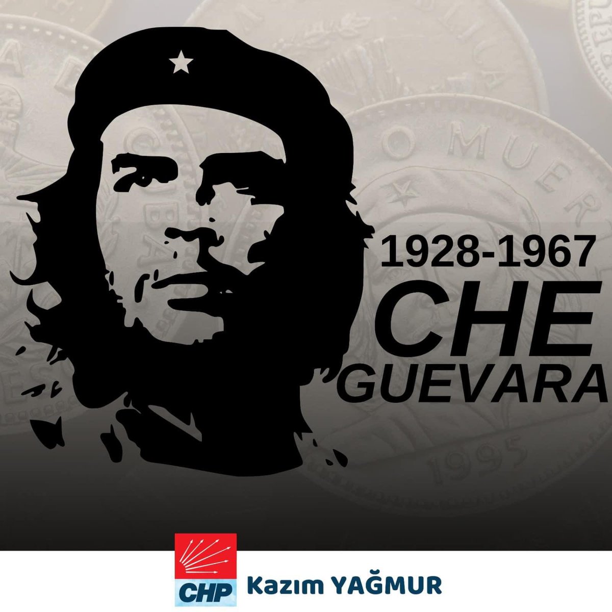 “Kaybettiğin tek savaş, uğrunda savaşmaktan vazgeçtiğindir.”
Devrimin, direnişin ve onurun simgesi Che Guevara’yı ölüm yıl dönümünde saygı ve minnetle anıyorum.
Onun mücadelesi sadece Küba’nın değil, özgürlük arayışındaki tüm halkların ilhamıdır.

#Comandante
#CheGuevara