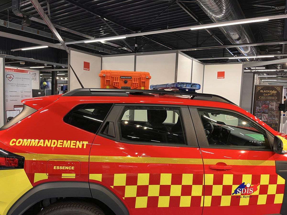 Au #CNSPF2025, venez découvrir la gamme des solutions et innovations <a href="/orangebusiness/">Orange Business</a> pour augmenter la résilience opérationnelle des forces de secours (Hall D E24)
#SafetyCase #SacSOS #SafetyRoadbox