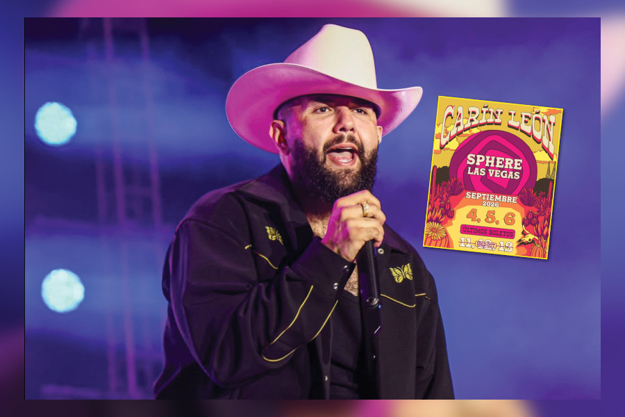 Miniondas's tweet image. Carín León se convierte en el primer latino en conquistar la Sphere de Las Vegas - mailchi.mp/cf29e597d1bf/c…