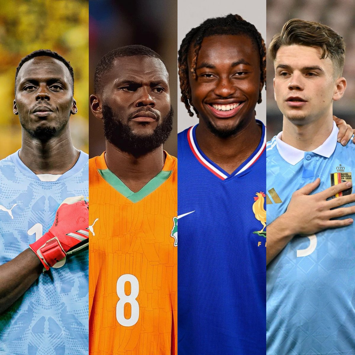 diario_AFC's tweet image. 🟢⚪️ مباريات لاعبينا مع منتخباتهم اليوم | 

🇸🇳 السنغال × جنوب السودان 🇸🇸
🕓 4:00 مساءً
👤 ميندي. 

🇨🇮 كوت ديفوار × سيشيل 🇸🇨
🕓 4:00 مساءً
👤 كيسيه.

🇫🇷 فرنسا تحت 21 × جزر فارو 🇫🇴
🕖 7:00 مساءً
👤 اتانجانا.

🇧🇪 بلجيكا تحت 21 × ويلز 🏴󠁧󠁢󠁷󠁬󠁳󠁿
🕗 8:00 مساءً
👤 دامس.

كل التوفيق لهم 🙌🏻💚