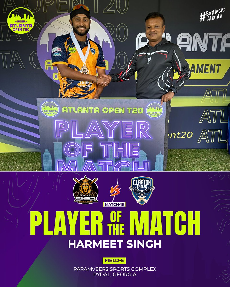 Atlanta Open T20 tweet media