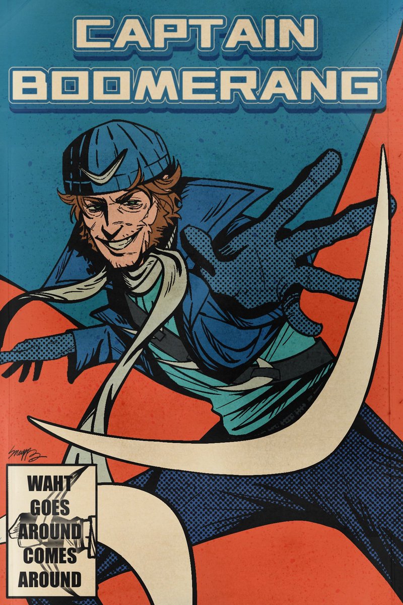 Snapperwow217's tweet photo. fake comic cover by me
I just really want to see Captain Boomerang's personal series...
#dccomics #fanart 
#dc #captainboomerang #diggerharkness https://t.co/Im4kkjlv3U